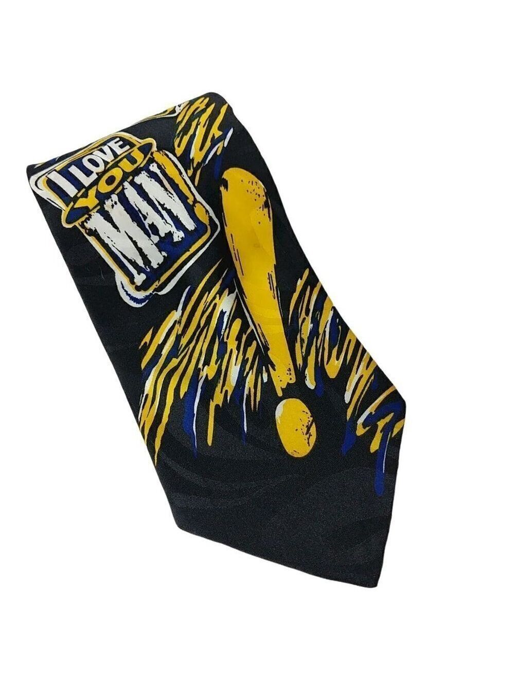 1996 Bud Light Necktie Anheuser Busch I Love You Man
